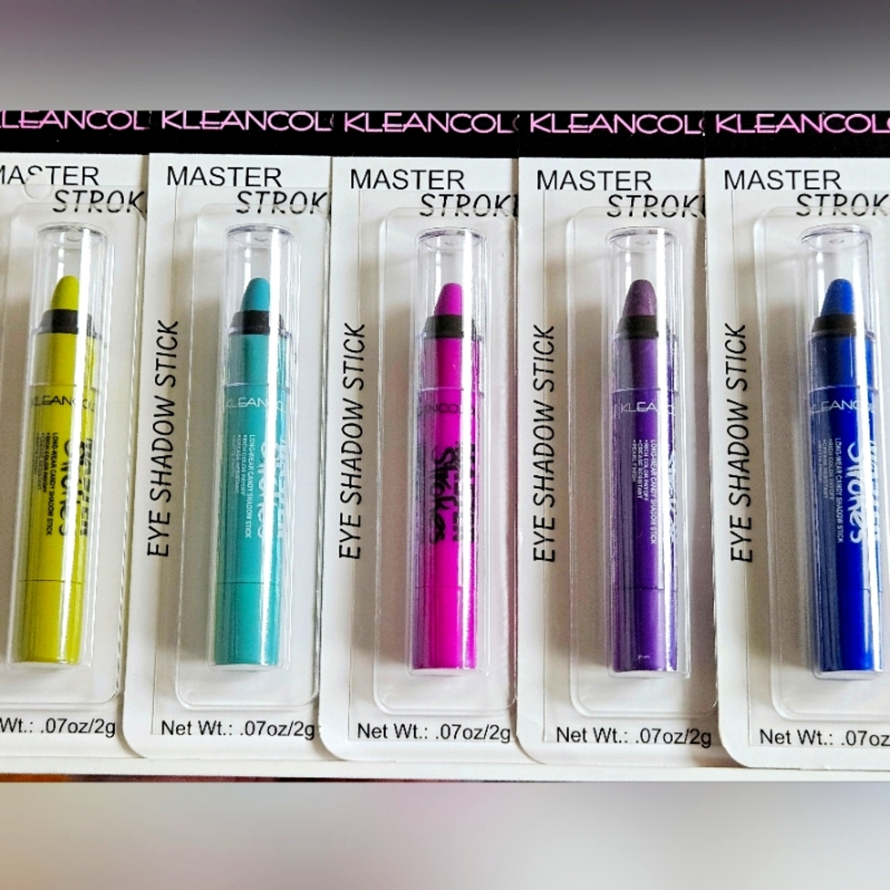 NWT 》SET OF 5《 KLEAN COLOR JUMBO EYESHADOW CRAYONS!